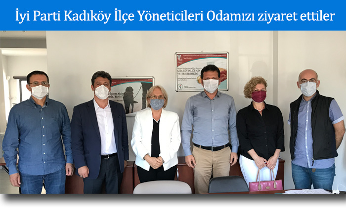 İyi Parti Kadıköy İlçe Yöneticileri Odamızı ziyaret ettiler